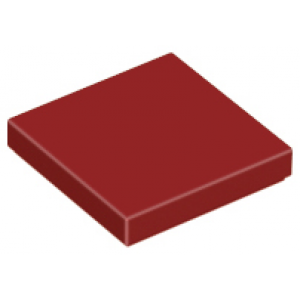 Tegel 2x2 Dark Red